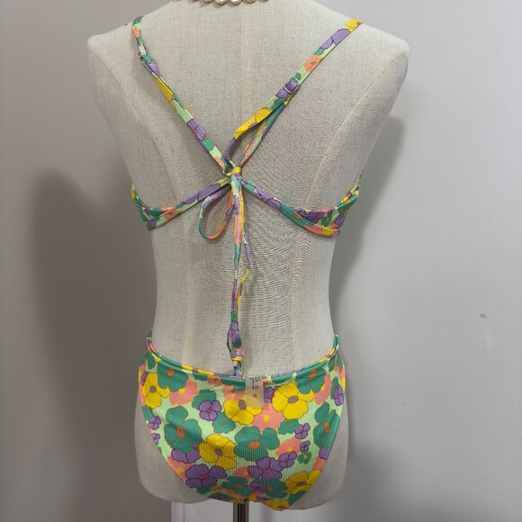 (BUY 2 GET 1 FREE  )Women Bikini Set Tank Top High Waist Bottom - Picture 12 of 16